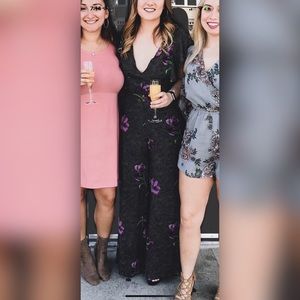 Long floral jumpsuit